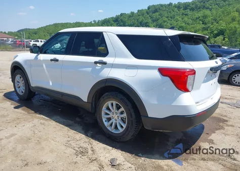 2021 Ford Explorer z USA, uszkodzony, nr VIN 1FMSK8BH6MGA57686